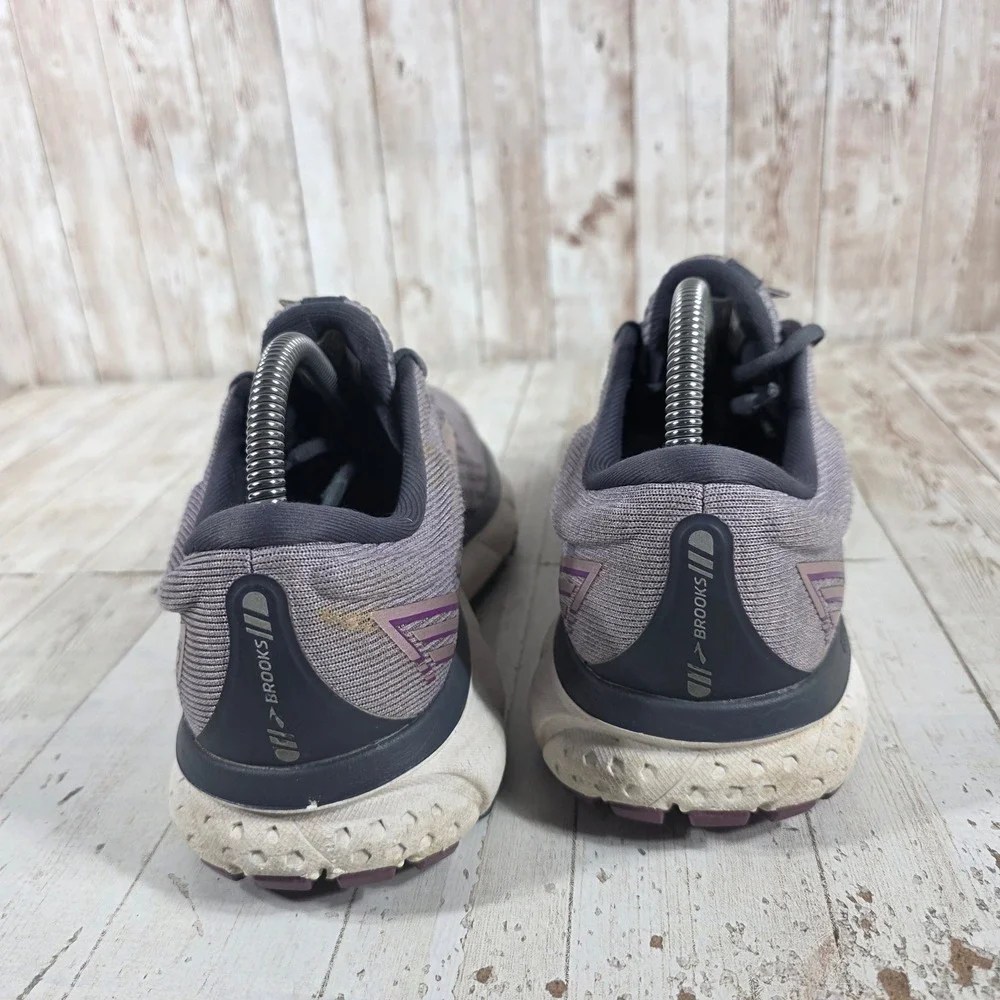 Brooks Ghost 13 Womens Running Shoes Purple Grey 1203381B550 Size 9 B Medium